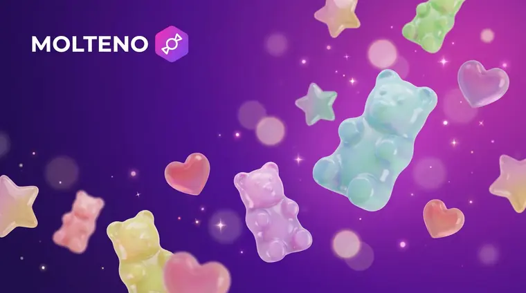 Molteno candy cluster slot banner